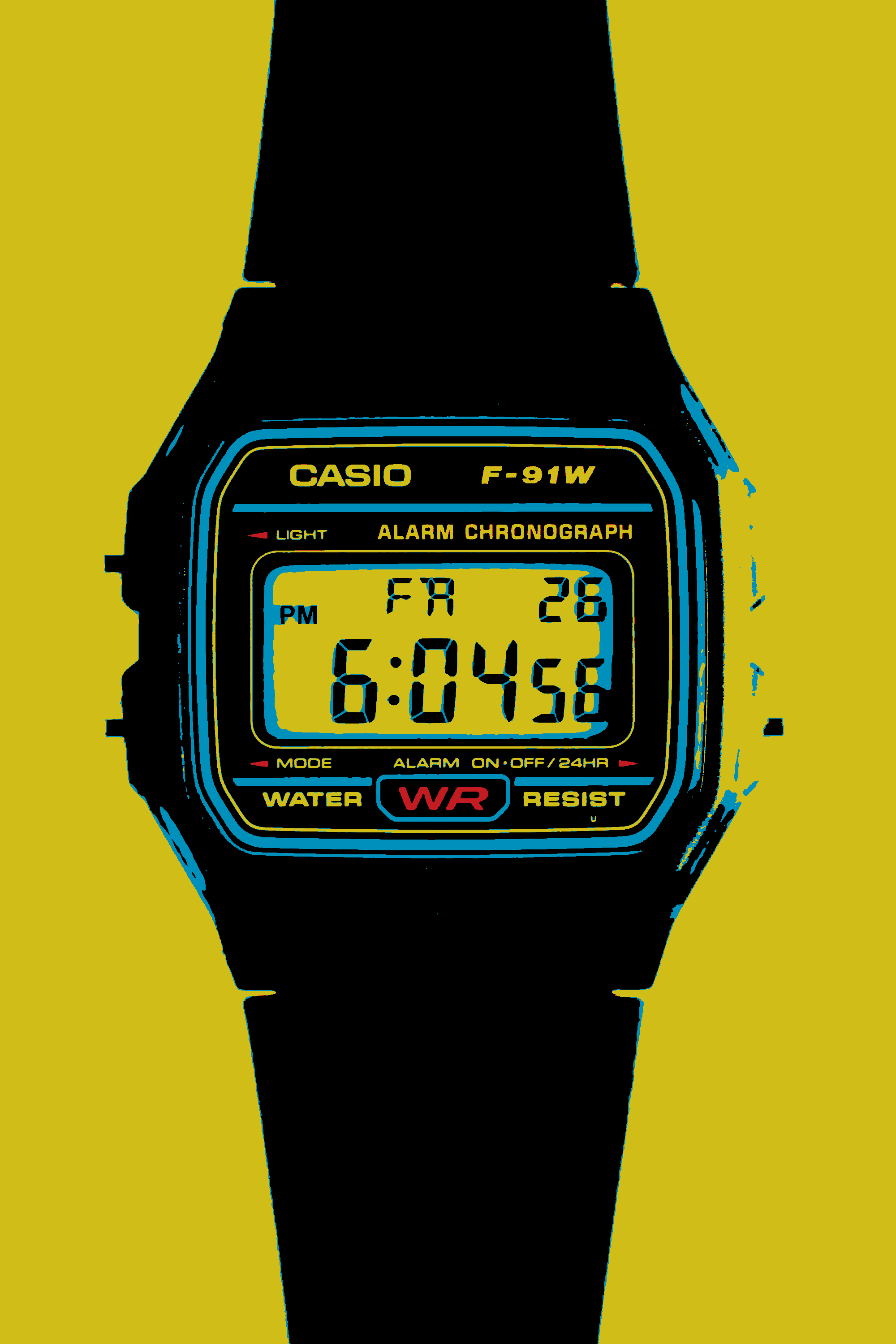 Casio Digital 80s Stopwatch