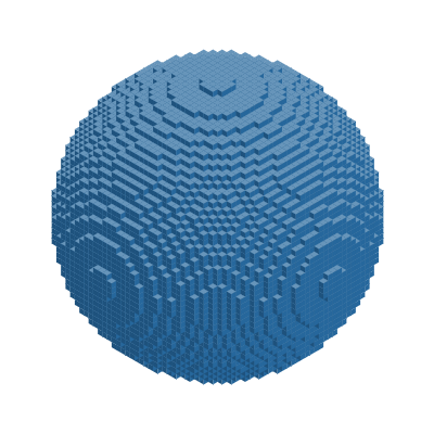Voxel Sphere